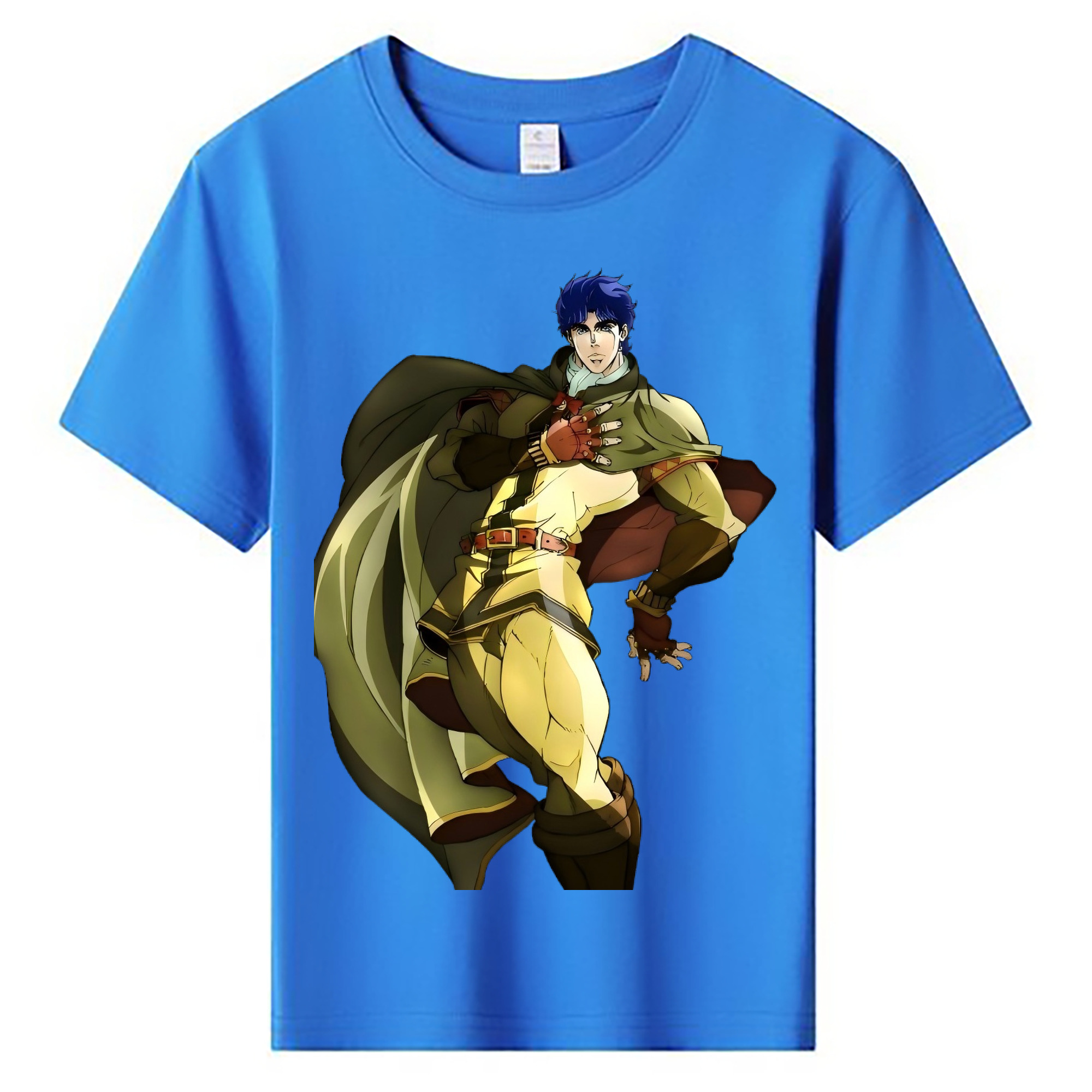（画像用） ジョジョの奇妙な冒険 /ジョナサン?ジョースター JoJo's Bizarre Adventure Jonathan Joestar 綿100％キッズTシャツ（フロントプリント）